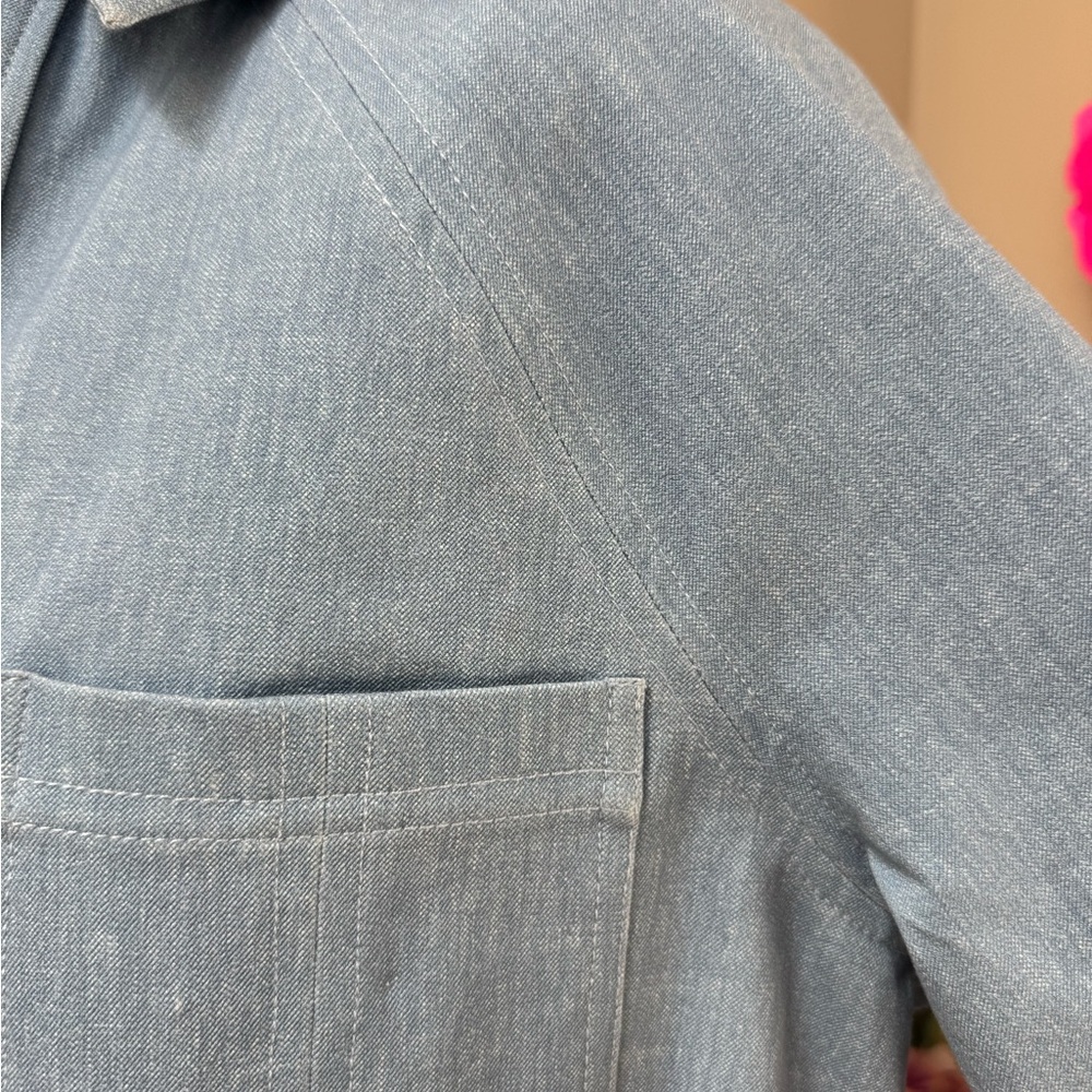 Pearl by Leila Rose Women's Blue Denim Jacket - Picture 9 of 14